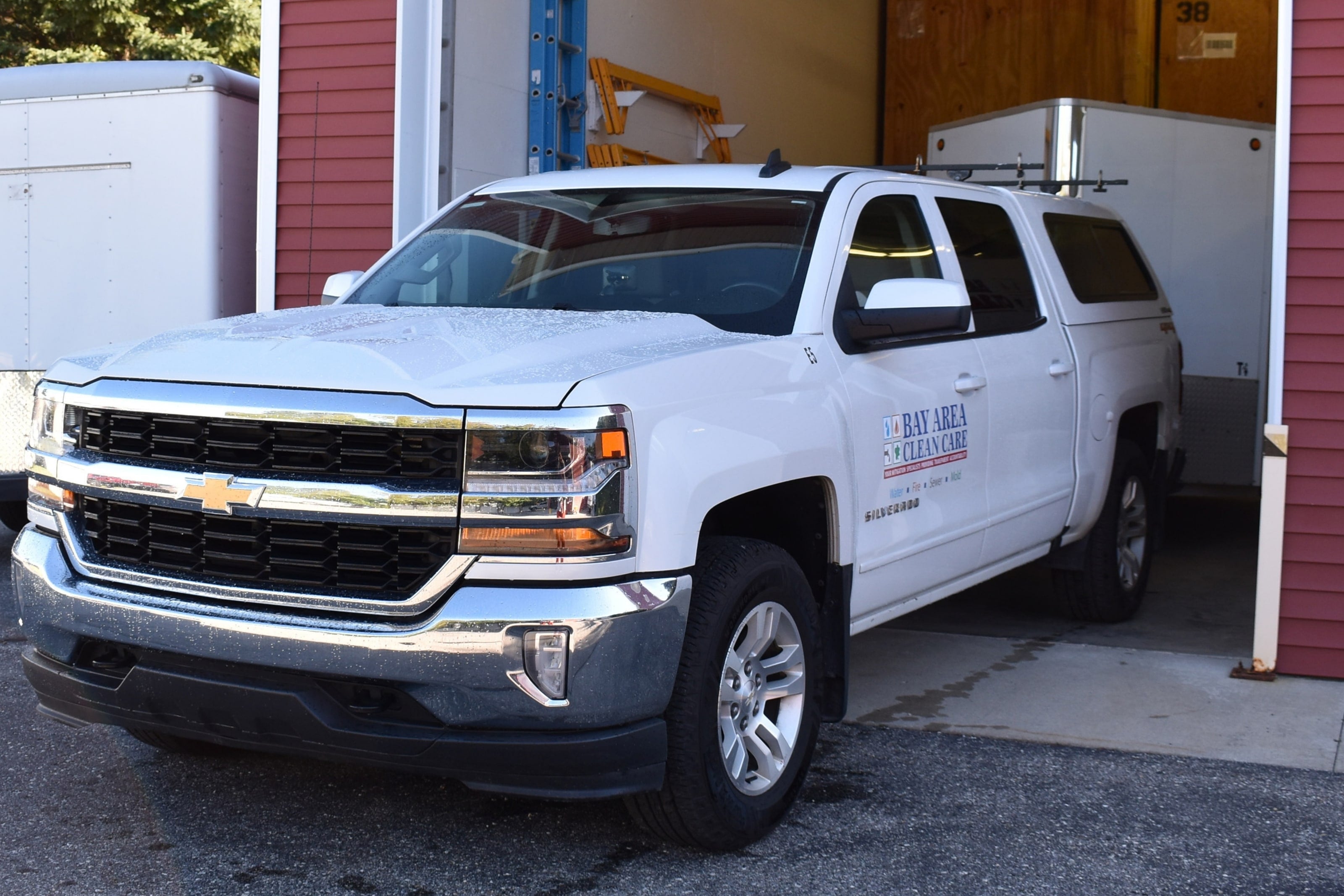 The Bay Area Clean Care duct cleaning truck